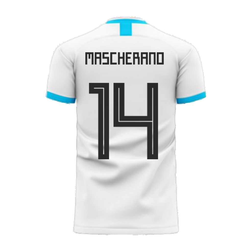 Argentina 2024-2025 Home Concept Football Kit (Libero) (MASCHERANO 14)