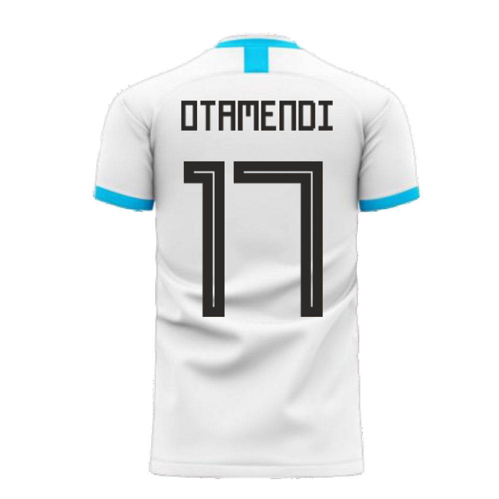 Argentina 2024-2025 Home Concept Football Kit (Libero) (OTAMENDI 17)