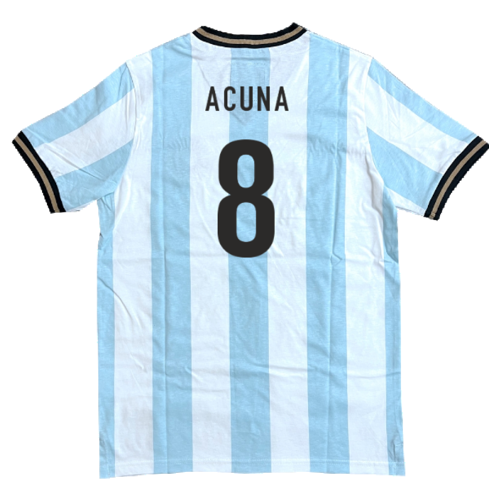 Argentina El Sol Albiceleste Home Shirt (ACUNA 8)