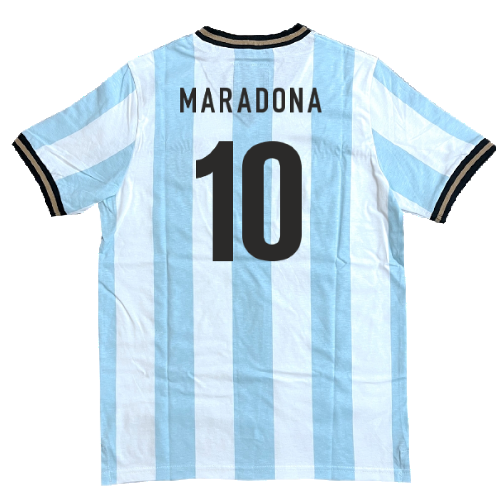 Argentina El Sol Albiceleste Home Shirt (MARADONA 10)