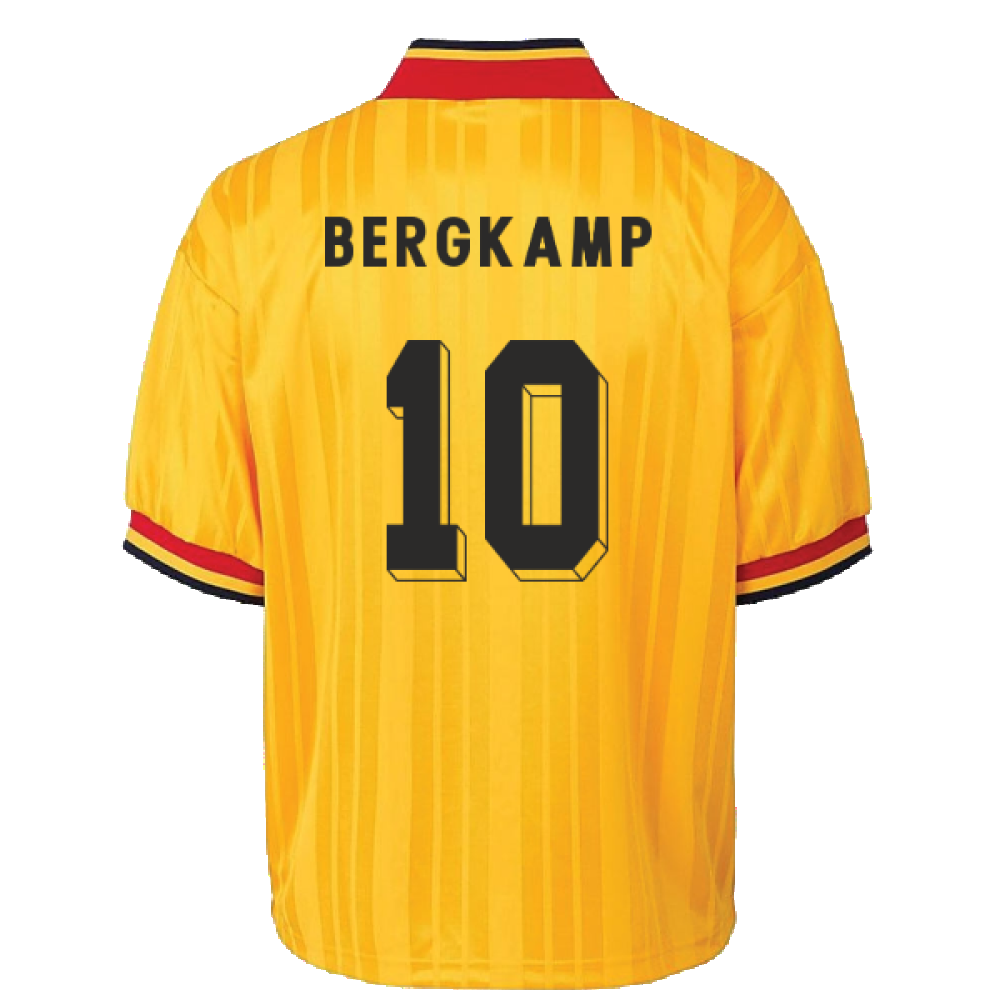 Arsenal 1993-1994 Away Retro Shirt (BERGKAMP 10)