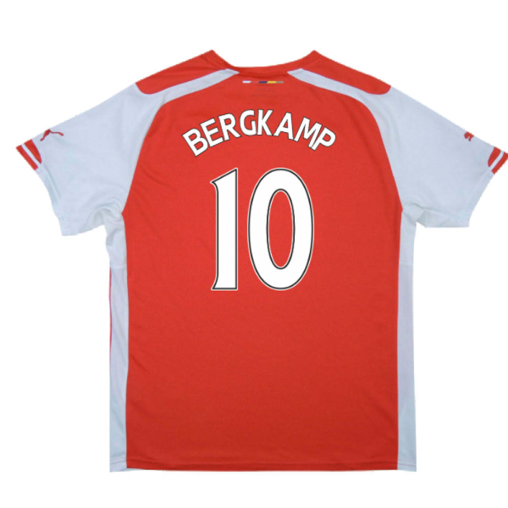 Arsenal 2014-15 Home Shirt (XS) (Excellent) (BERGKAMP 10)