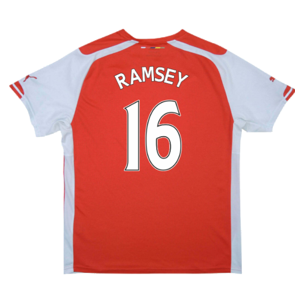 Arsenal 2014-15 Home Shirt (S) (Excellent) (Ramsey 16)