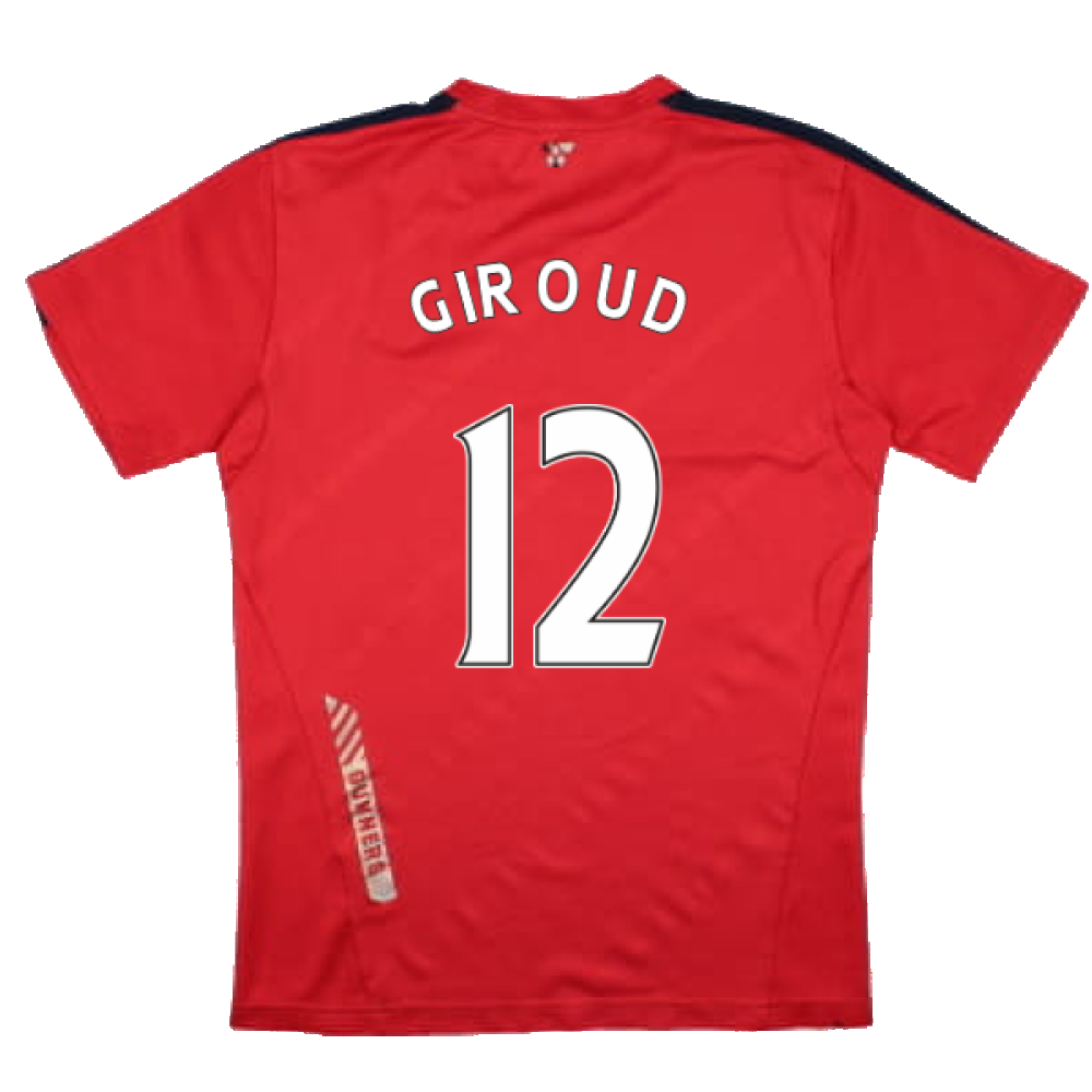 Arsenal 2015-16 Puma Training Shirt (M) (Giroud 12) (Fair)