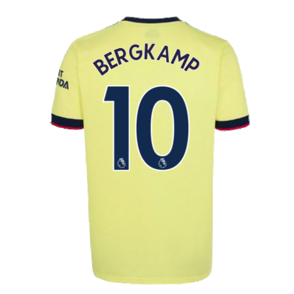 Arsenal 2021-2022 Away Shirt (BERGKAMP 10)