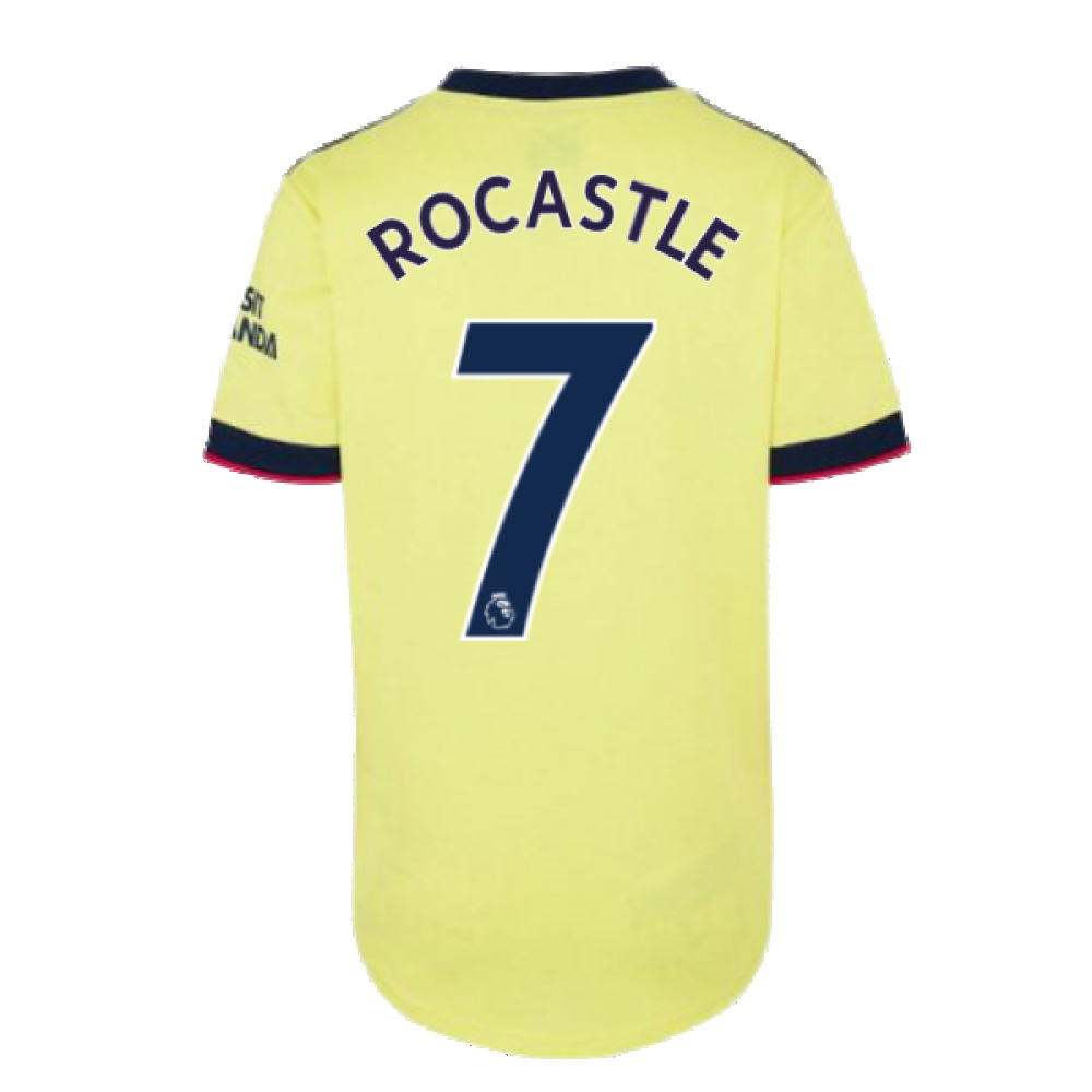 Arsenal 2021-2022 Away Shirt (Ladies) (ROCASTLE 7)