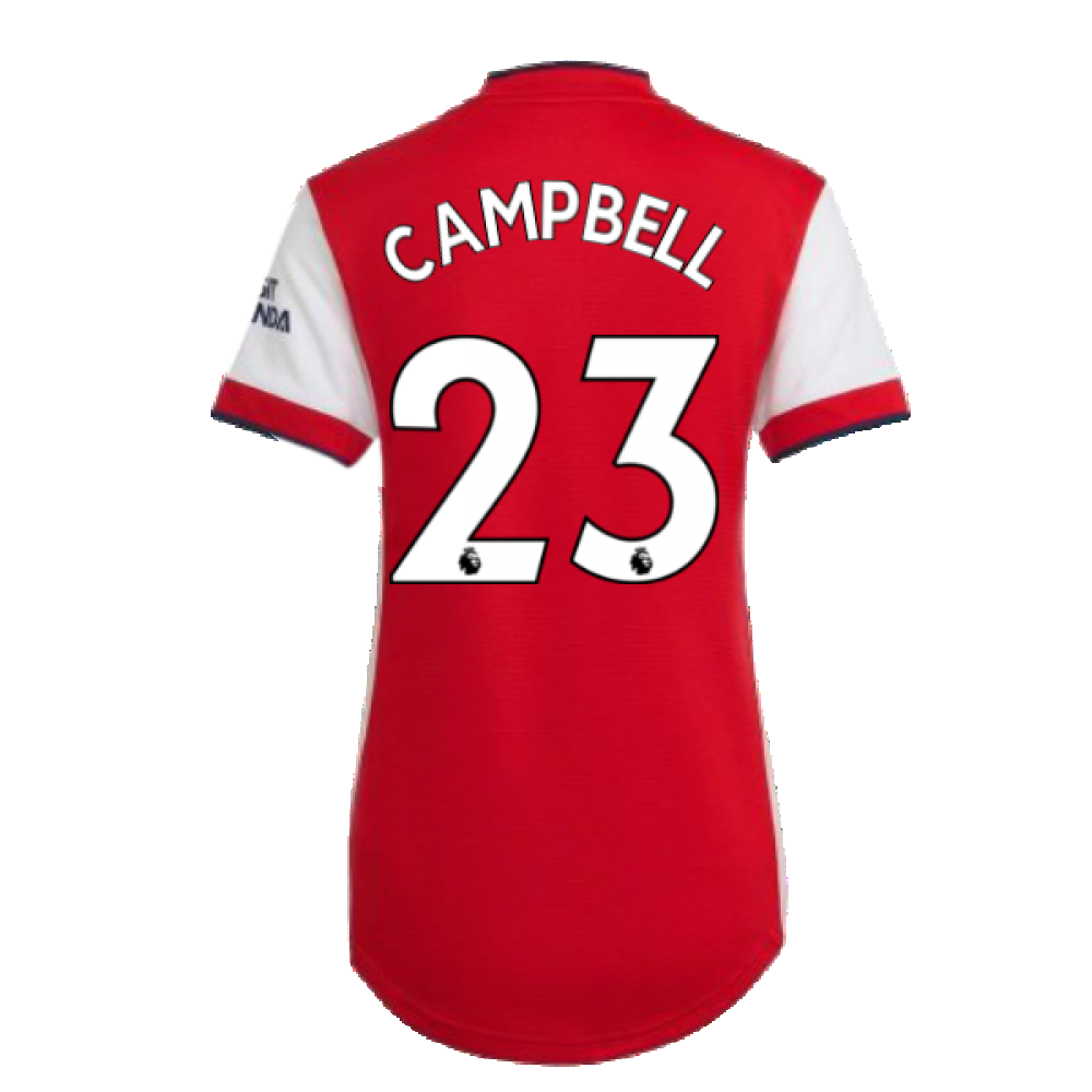 Arsenal 2021-2022 Home Shirt (Ladies) (CAMPBELL 23)