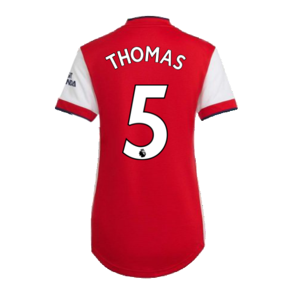 Arsenal 2021-2022 Home Shirt (Ladies) (Thomas 5)