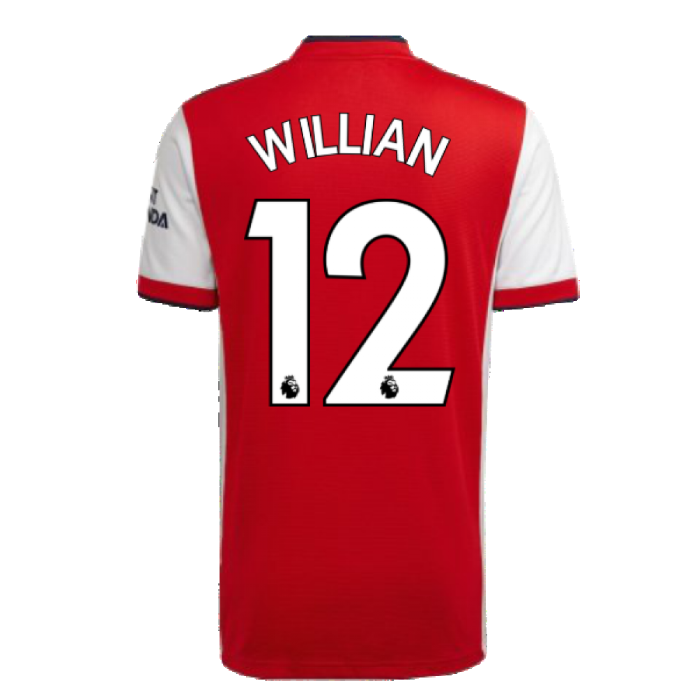 Arsenal 2021-2022 Home Shirt (WILLIAN 12)