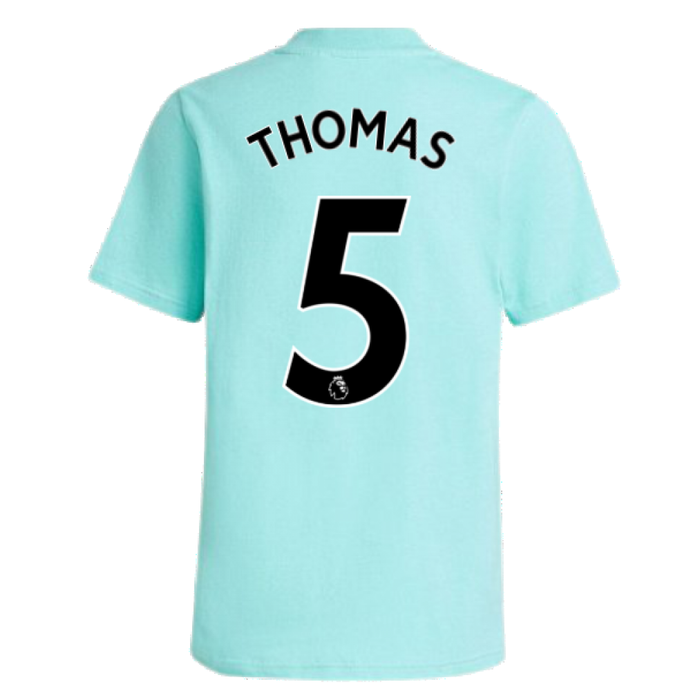 Arsenal 2021-2022 Training Tee (Acid Mint) (Thomas 5)