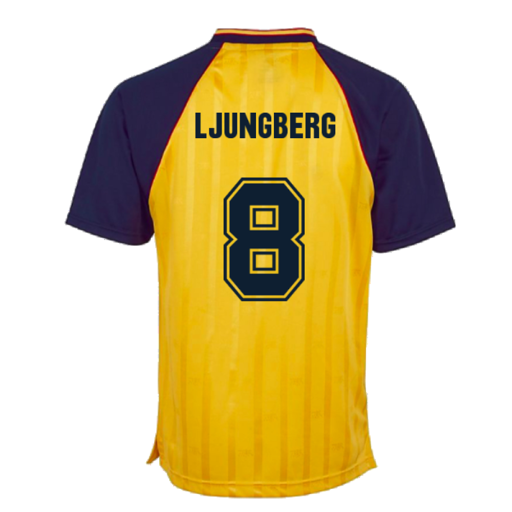 Arsenal Retro 1988-1989 Away Shirt (LJUNGBERG 8)