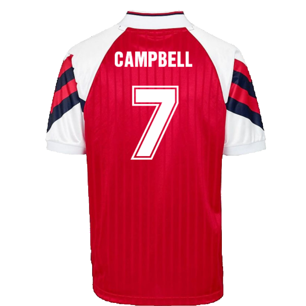 Arsenal Retro 1992-94 Home Shirt (Campbell 7)