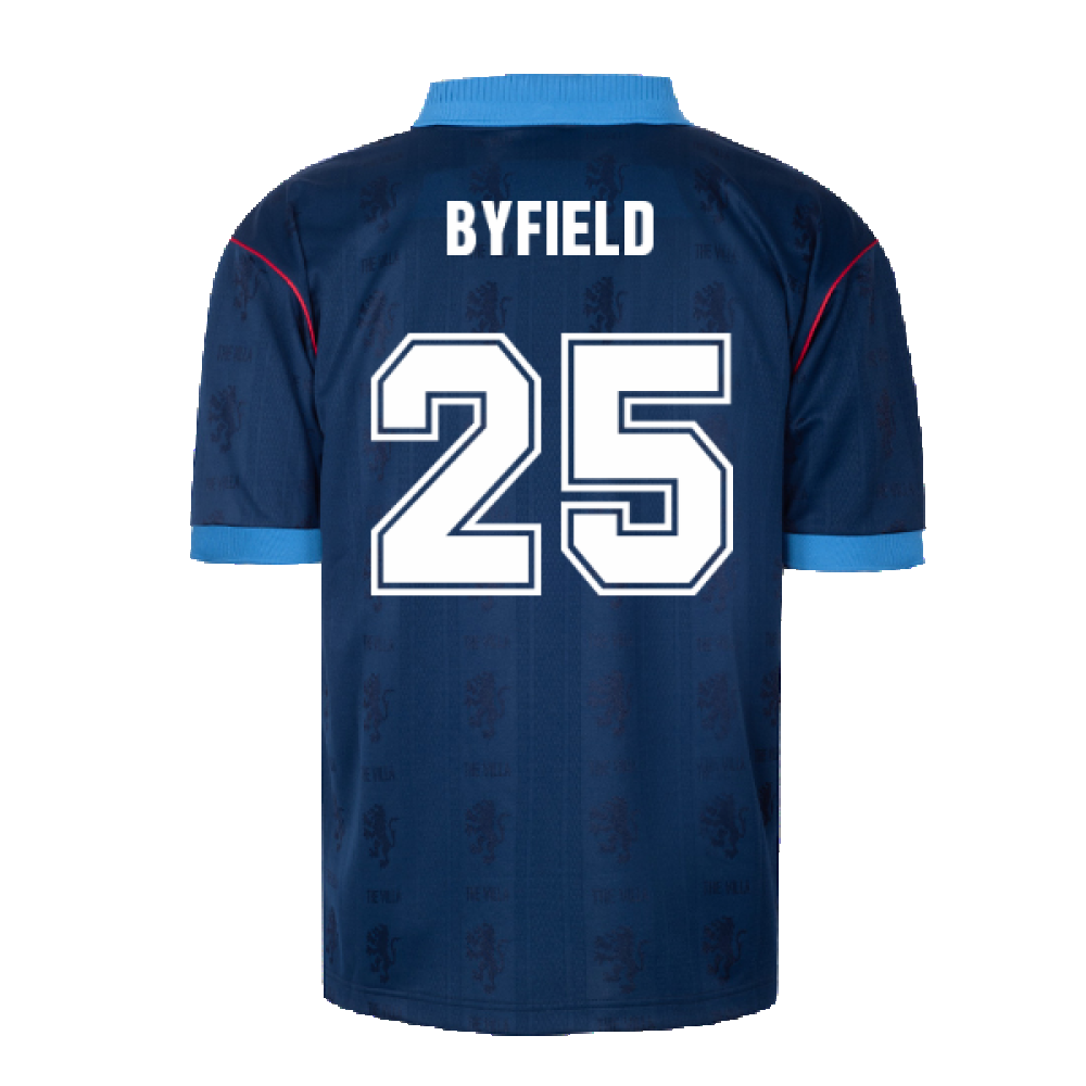 Aston Villa 1996 Retro Away Shirt (Byfield 25)