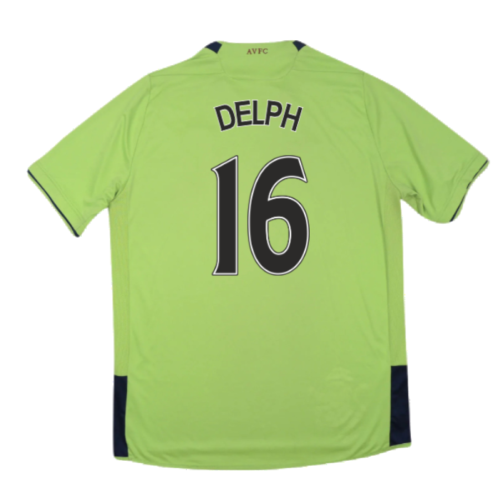 Aston Villa 2012-13 Away Shirt (L) (Excellent) (Delph 16)