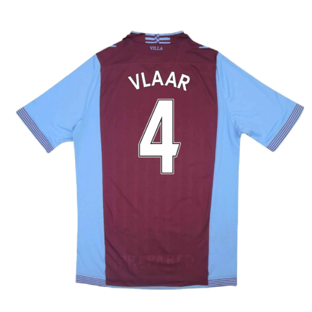 Aston Villa 2013-14 Home Shirt (XL) (Excellent) (Vlaar 4)
