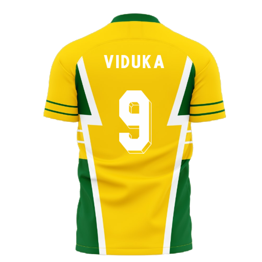 Australia 1990s Style Concept Football Kit (Libero) (VIDUKA 9)