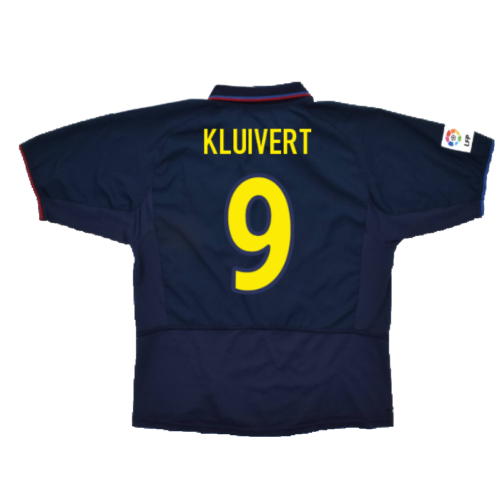 Barcelona 2002-04 Away (Excellent) (Kluivert 9)