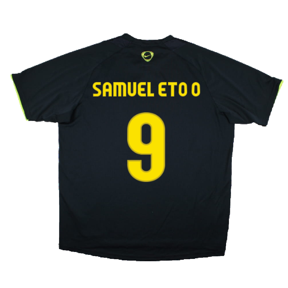 Barcelona 2008-09 Nike Training Shirt (2XL) (Samuel Eto O 9) (Excellent)