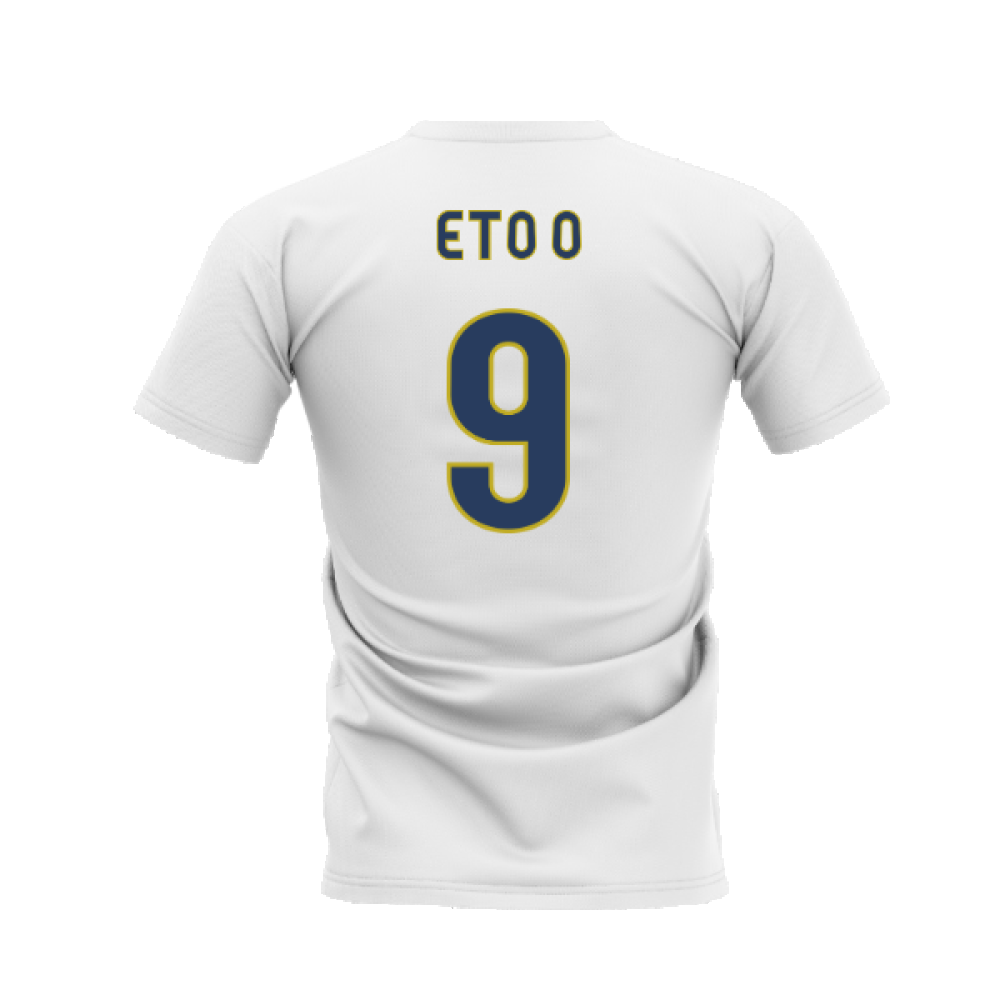 Barcelona 2008-2009 Retro Shirt T-shirt - Text (White) (Eto O 9)