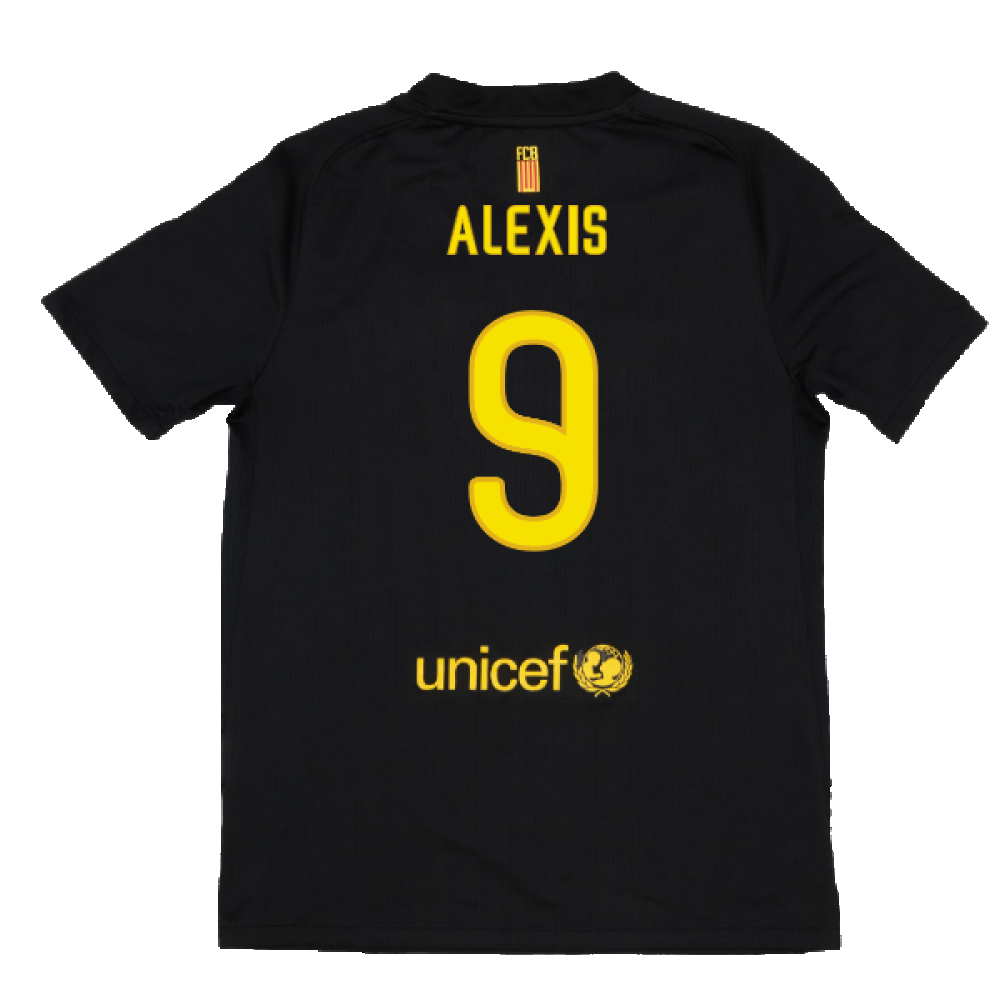 Barcelona 2011-12 Away Shirt (XL) (Mint) (Alexis 9)