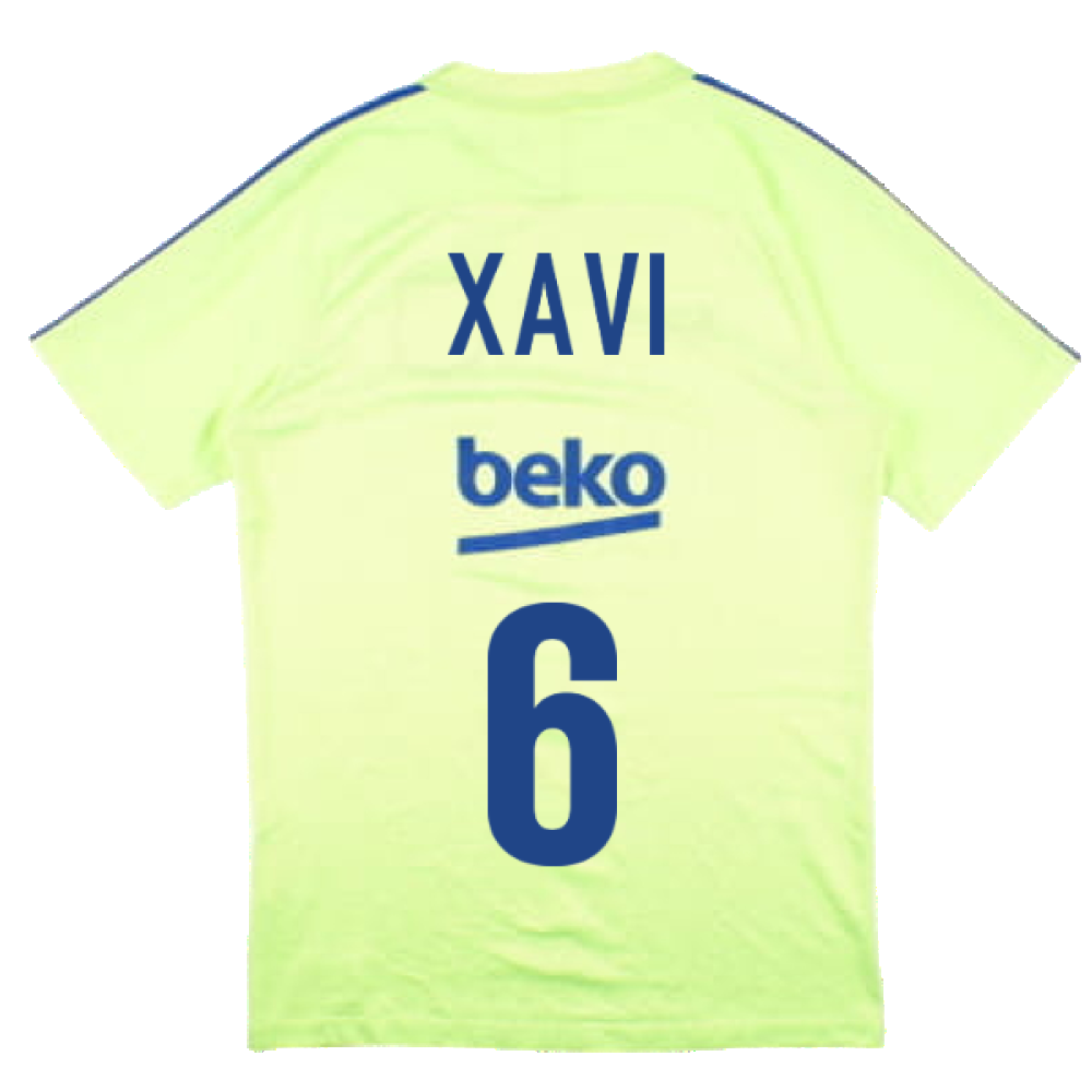 Barcelona 2016-17 Nike Training Shirt (S) (Xavi 6) (Good)