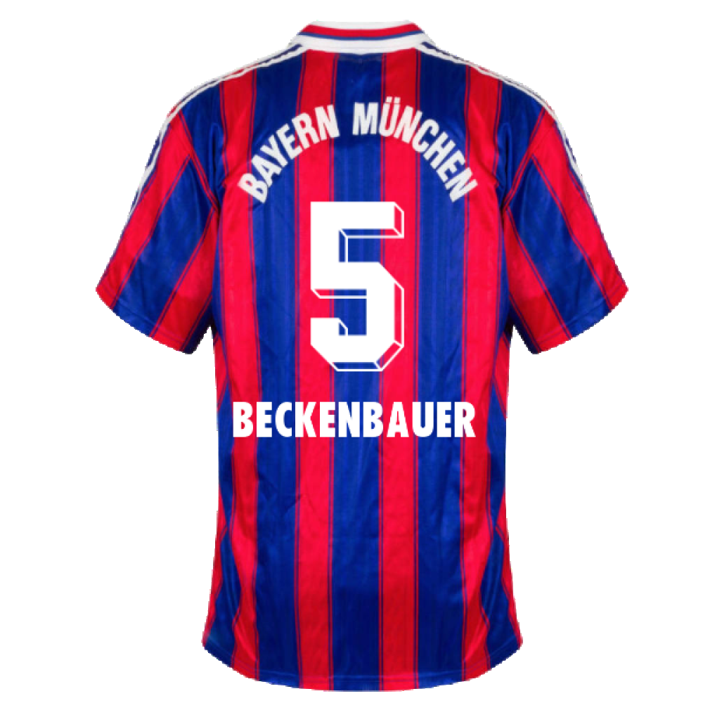 Bayern Munich 1995-97 Home Shirt (Boys 26/28 7-8y) (Excellent) (BECKENBAUER 5)