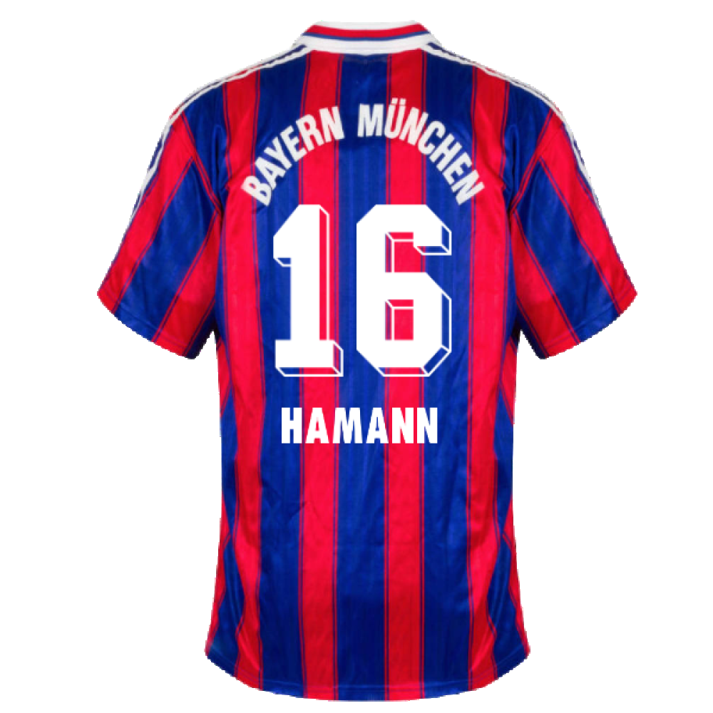 Bayern Munich 1995-97 Home Shirt (Boys 26/28 7-8y) (Excellent) (Hamann 16)