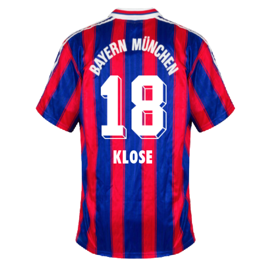 Bayern Munich 1995-97 Home Shirt (2XL) (Excellent) (Klose 18)