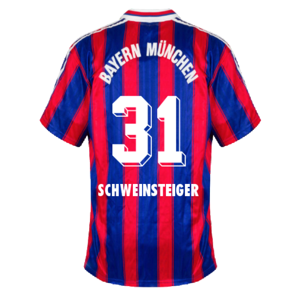 Bayern Munich 1995-97 Home Shirt (Boys 26/28 7-8y) (Excellent) (SCHWEINSTEIGER 31)