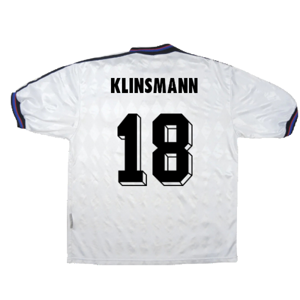 Bayern Munich 1996-98 Away Shirt (L) Strunz #8 (Fair) (Klinsmann 18)