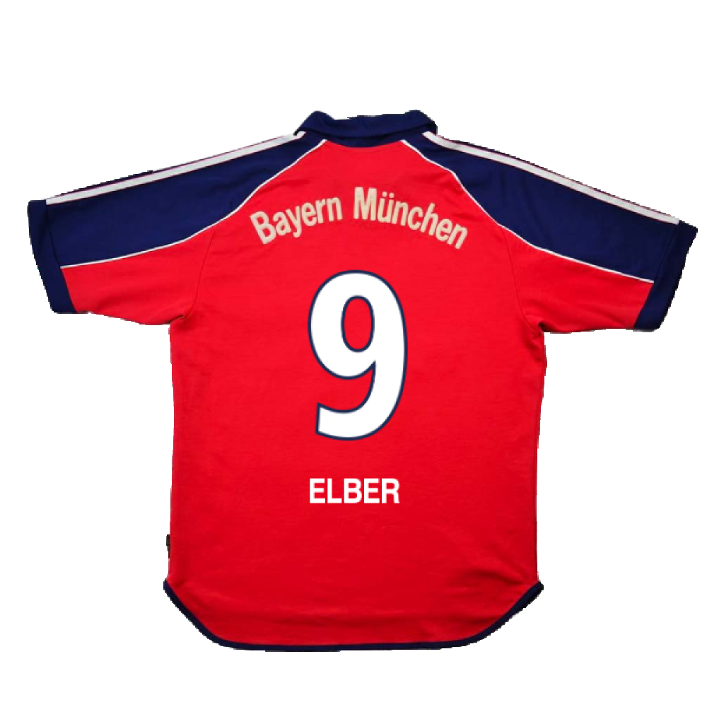 Bayern Munich 1999-01 Home Shirt (Excellent) (Elber 9)