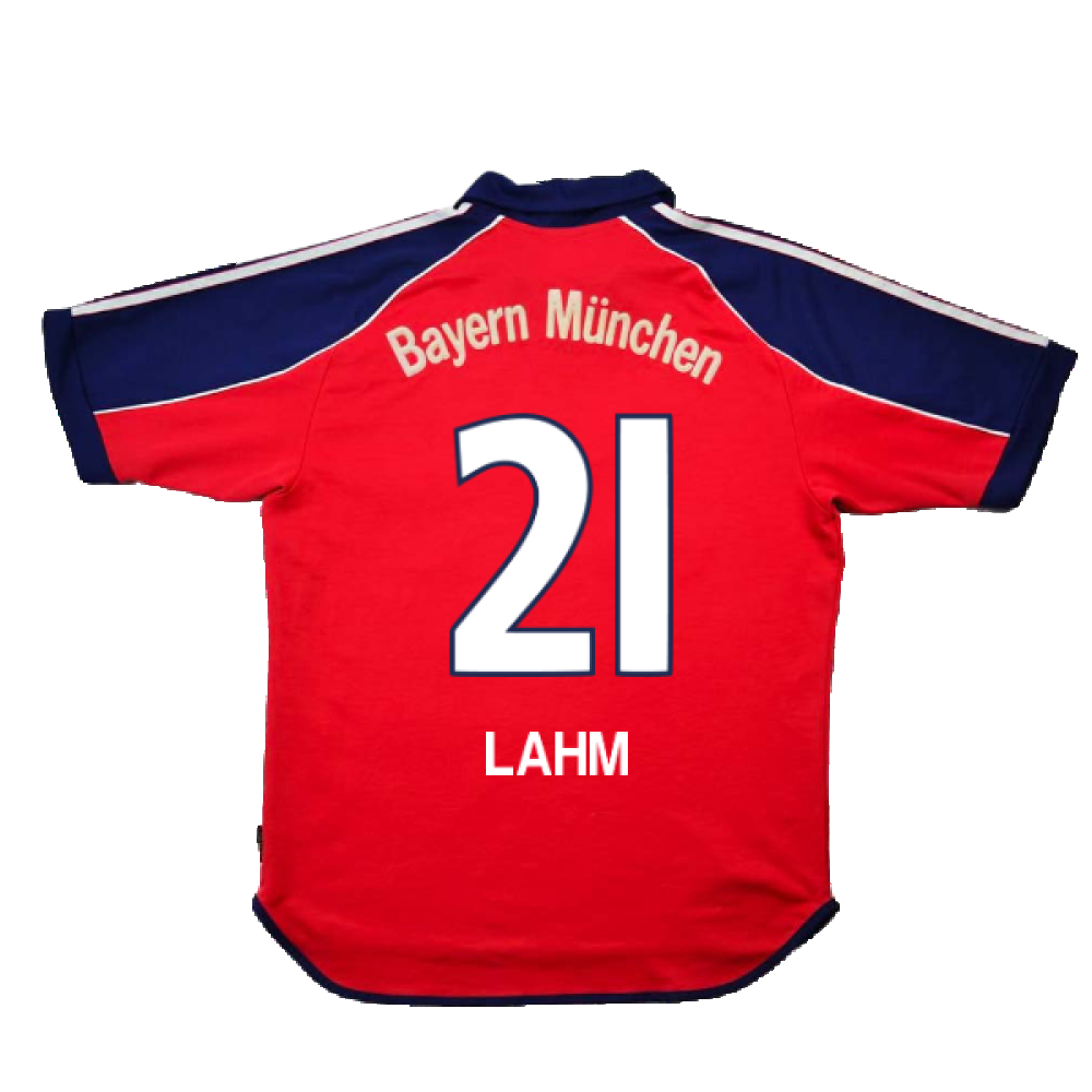 Bayern Munich 1999-01 Home Shirt (XL) (Very Good) (Lahm 21)