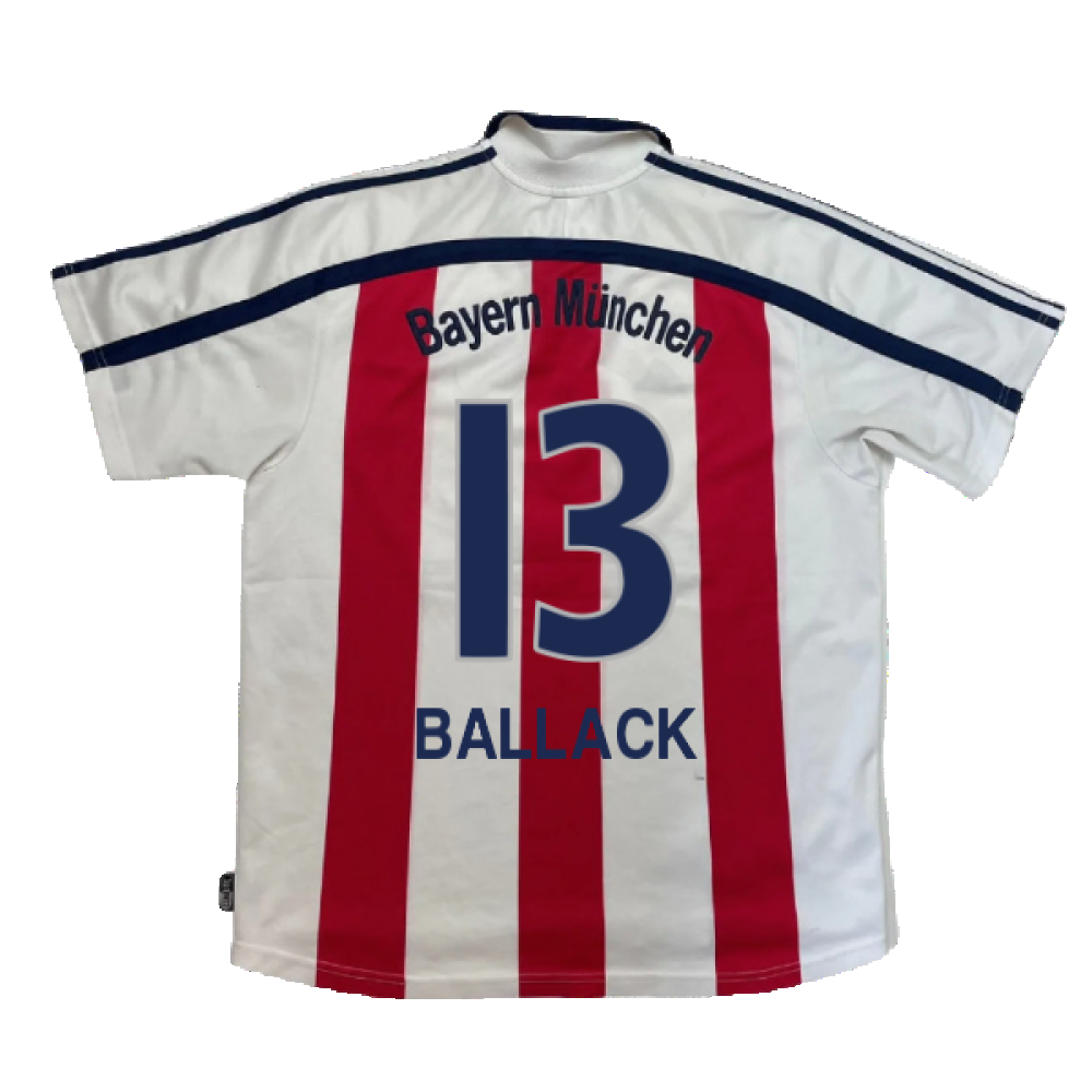 Bayern Munich 2000-02 Away Shirt (S) (Very Good) (Ballack 13)