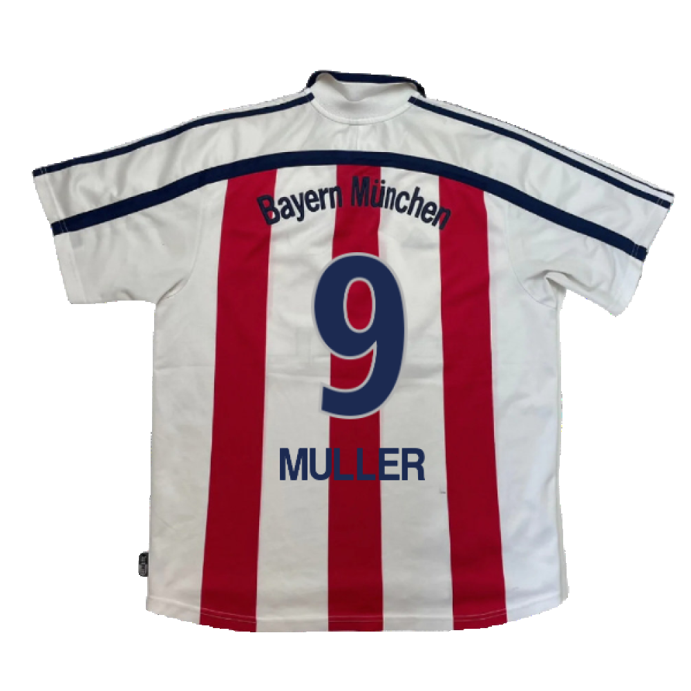 Bayern Munich 2000-02 Away Shirt (S) (Very Good) (Muller 9)