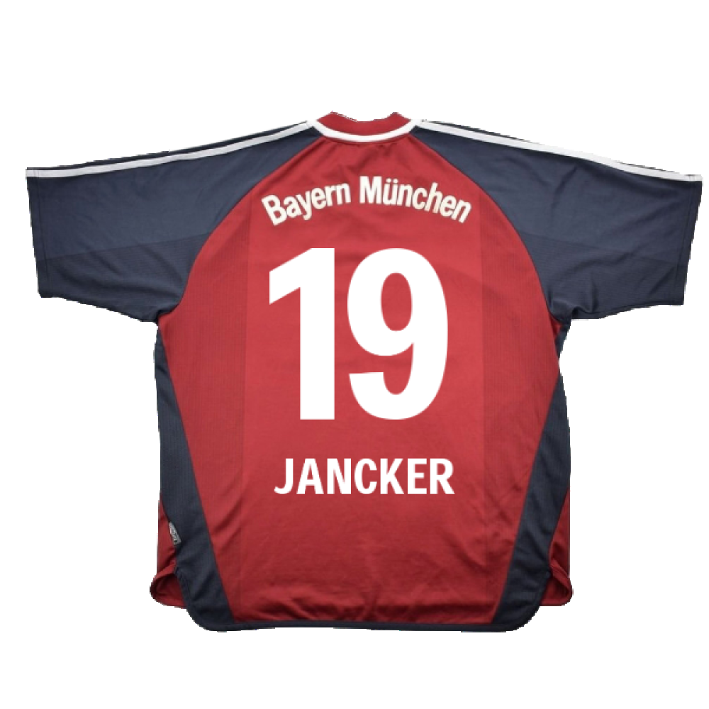 Bayern Munich 2001-02 Home Shirt (S) (Good) (Jancker 19)