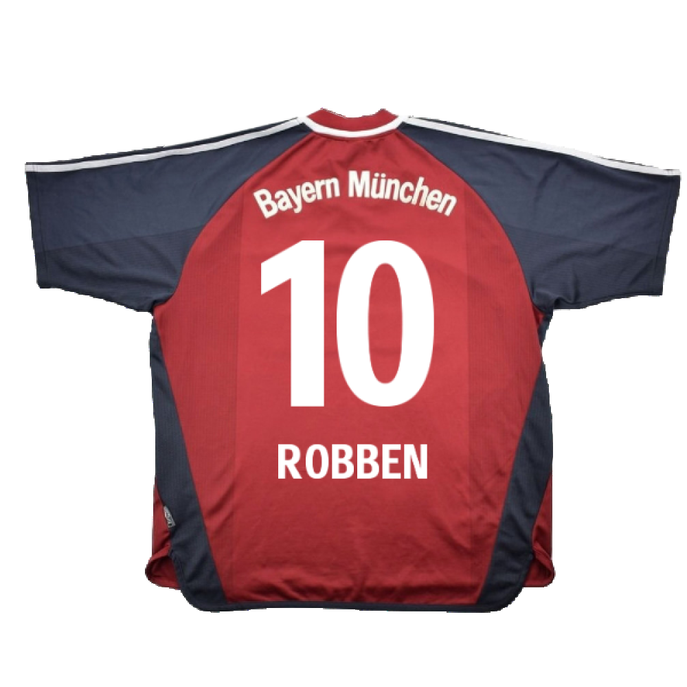 Bayern Munich 2001-02 Home Shirt (S) (Very Good) (Robben 10)