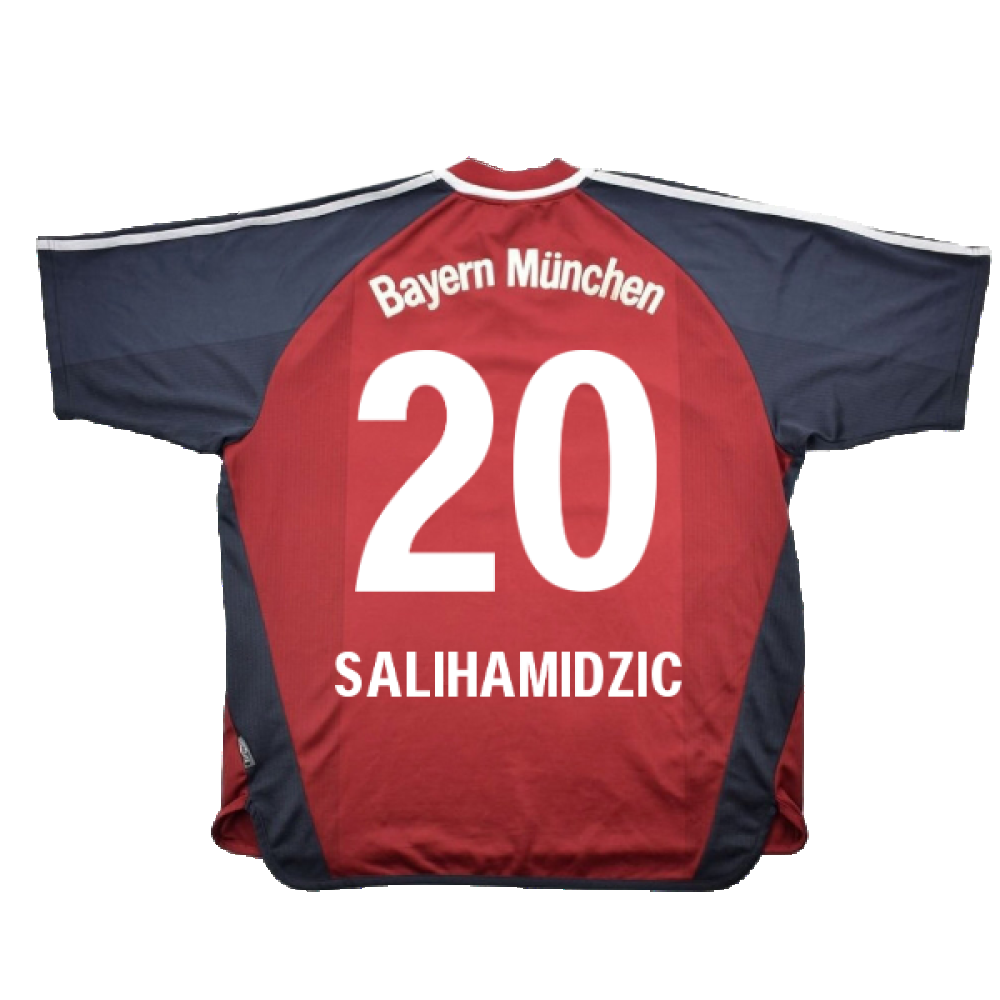 Bayern Munich 2001-02 Home Shirt (S) (Good) (Salihamidzic 20)