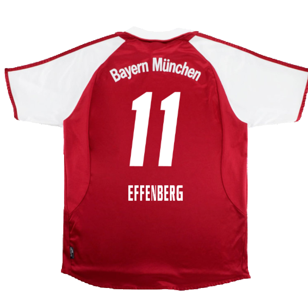 Bayern Munich 2003-04 Home Shirt (XL) (Very Good) (Effenberg 11)