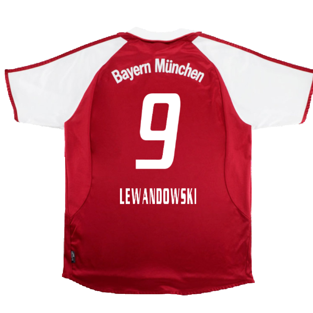 Bayern Munich 2003-04 Home Shirt (XL) (Very Good) (Lewandowski 9)