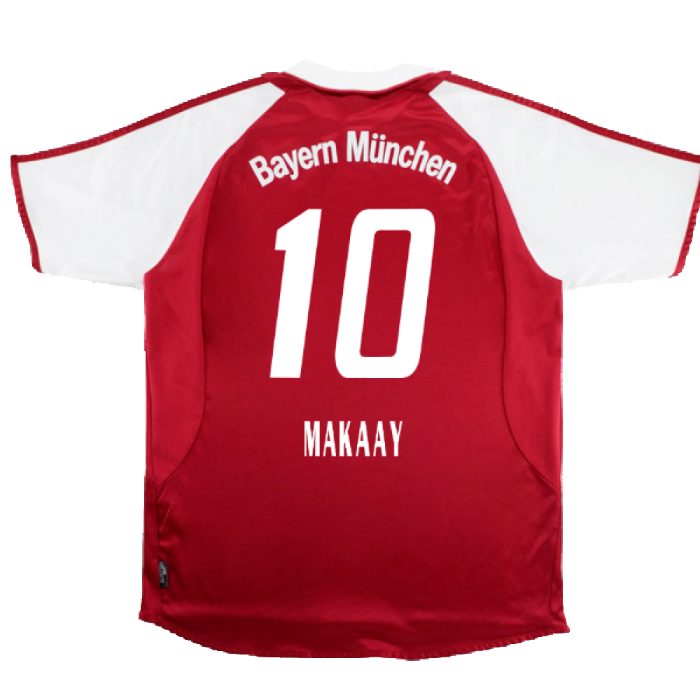 Bayern Munich 2003-04 Home Shirt (XL) (Very Good) (Makaay 10)