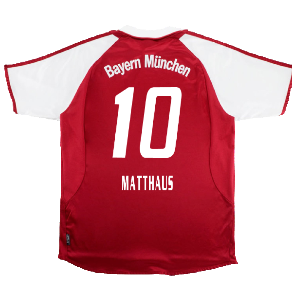 Bayern Munich 2003-04 Home Shirt (XL) (Very Good) (Matthaus 10)