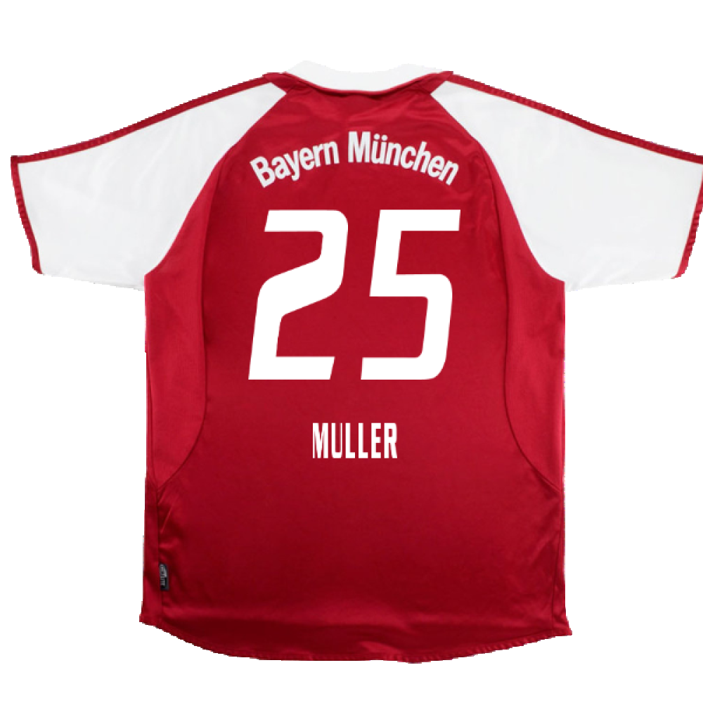 Bayern Munich 2003-04 Home Shirt (XL) (Very Good) (Muller 25)