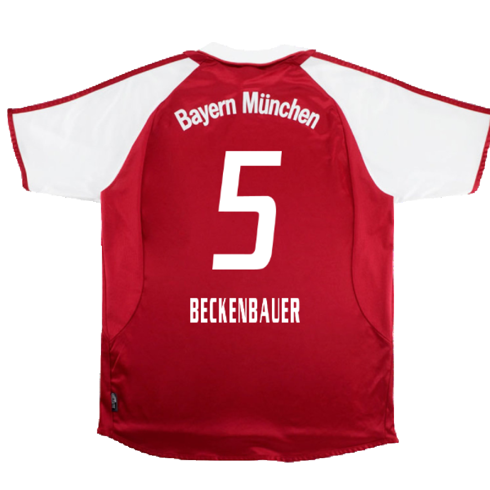 Bayern Munich 2004-05 Home Shirt (XL) (Fair) (Beckenbauer 5)