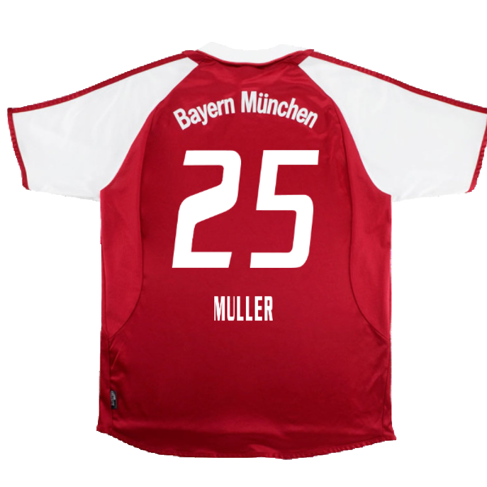 Bayern Munich 2004-05 Home Shirt (XL) (Fair) (Muller 25)