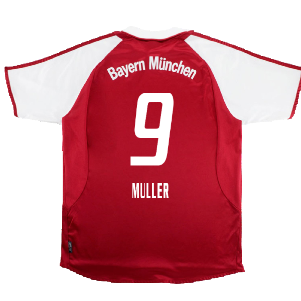 Bayern Munich 2004-05 Home Shirt (XL) (Fair) (Muller 9)