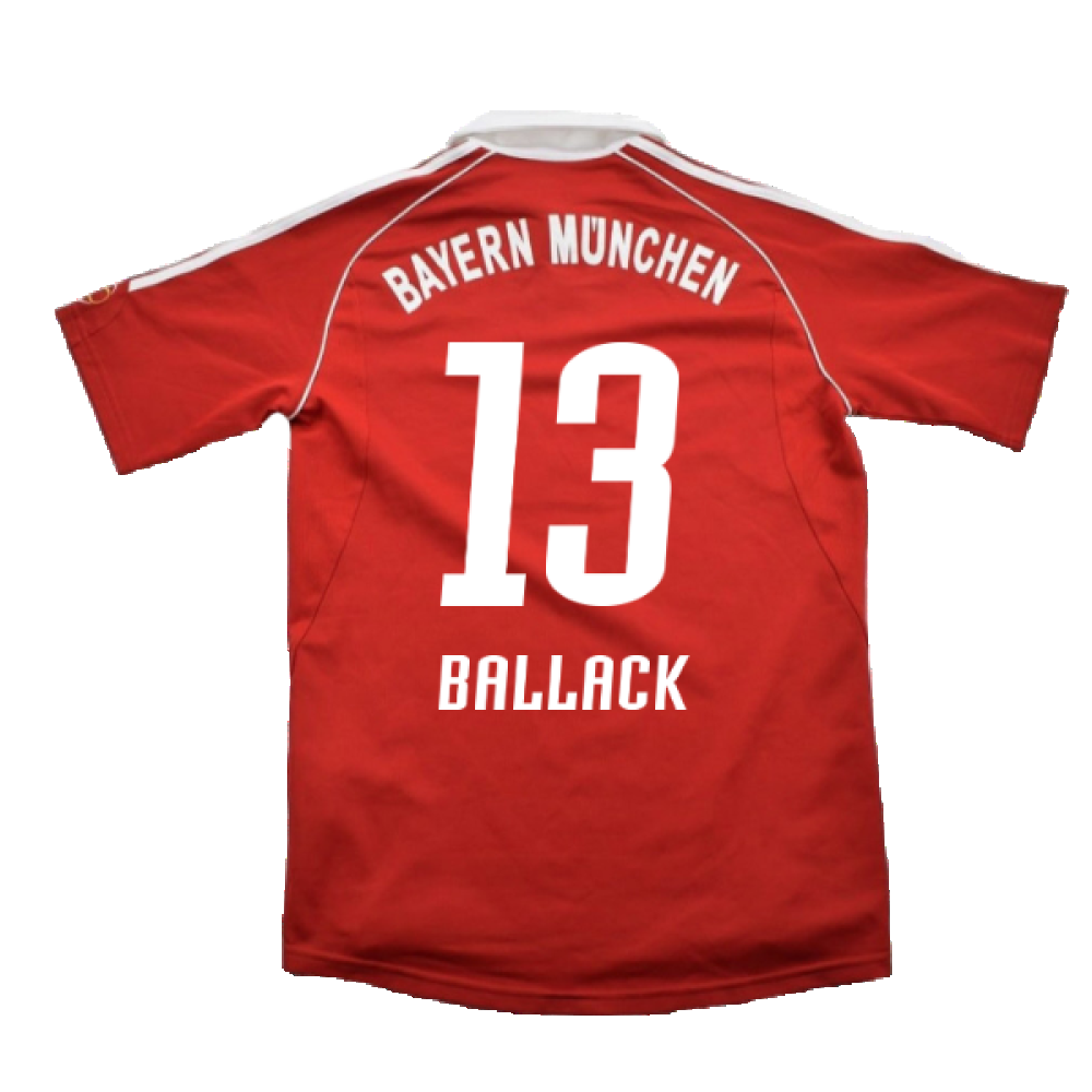 Bayern Munich 2006-07 Home Shirt (Very Good) (Ballack 13)