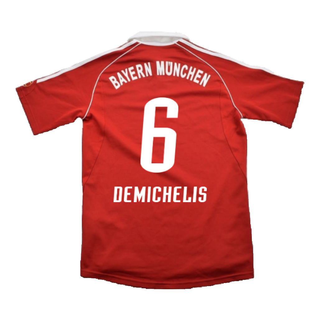 Bayern Munich 2006-07 Home Shirt (Excellent) (Demichelis 6)