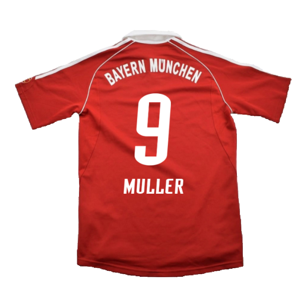 Bayern Munich 2006-07 Home Shirt (Excellent) (Muller 9)