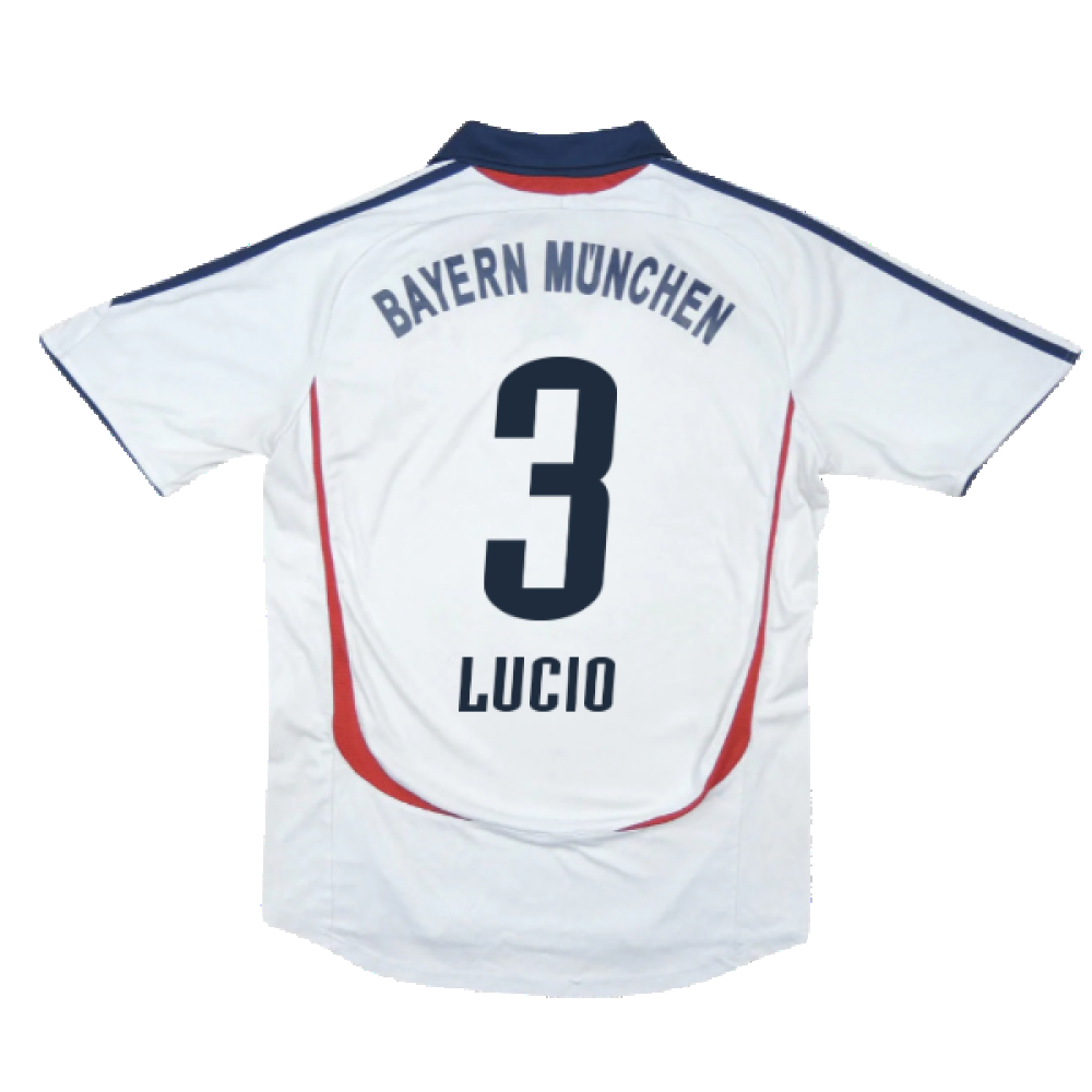 Bayern Munich 2006-08 Away Shirt (S) (Excellent) (Lucio 3)