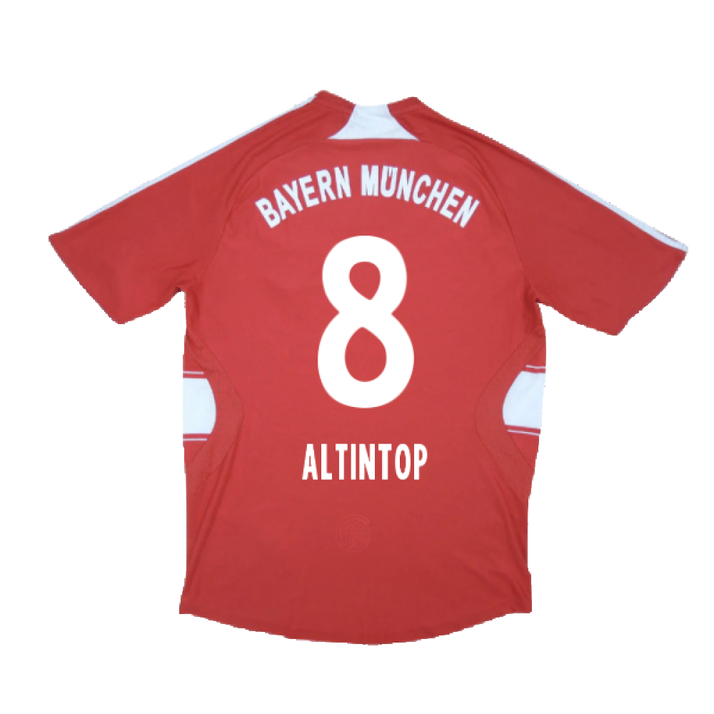 Bayern Munich 2007-09 Home Shirt (M) (Fair) (Altintop 8)